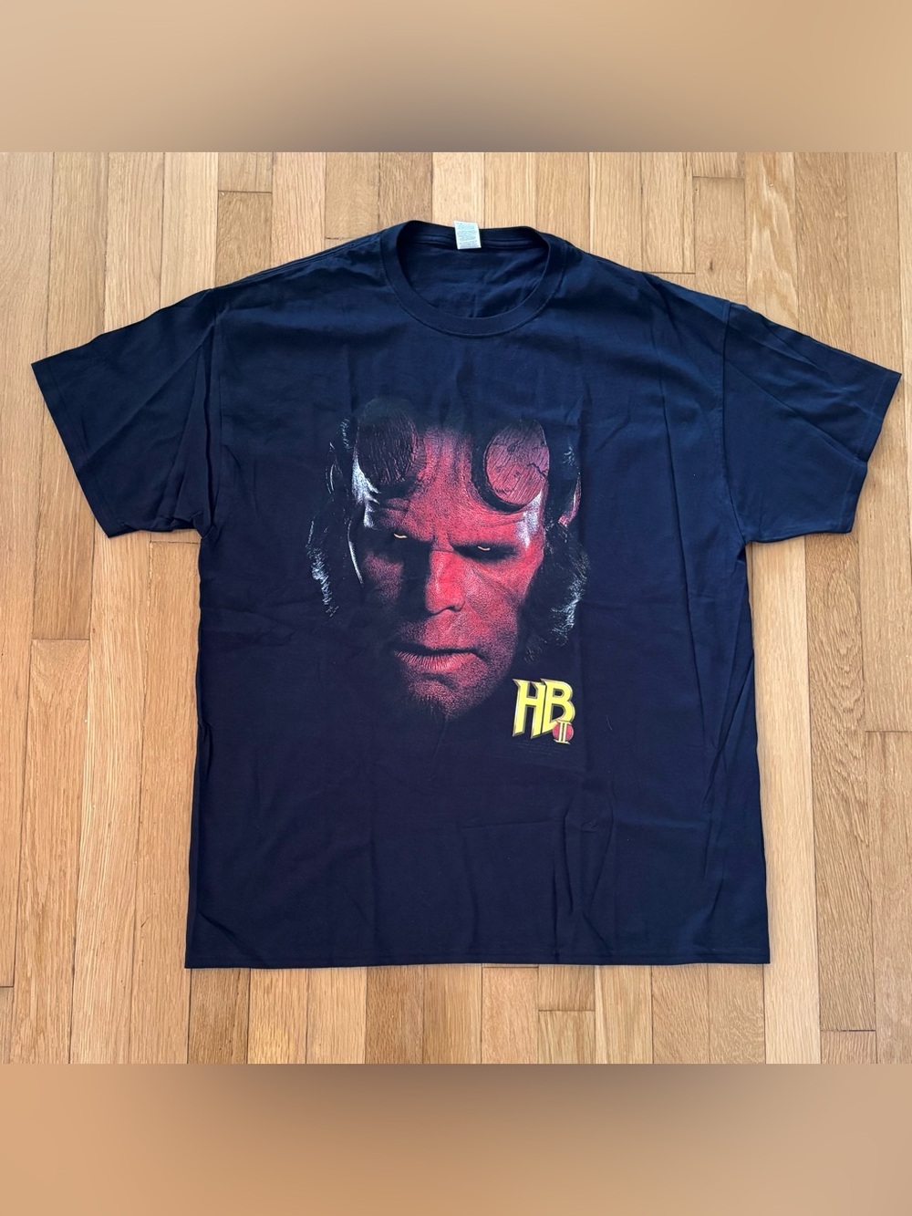 Hellboy II The Golden Army Shirt Mens XL Black Universal Studios Movie Promo Tee